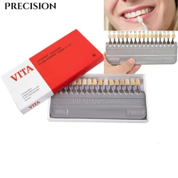 16 Color Tooth Whitening Products Guide Model Tooth Whitening Tooth Model Colorimetric Dental Color Vita Scale Plate