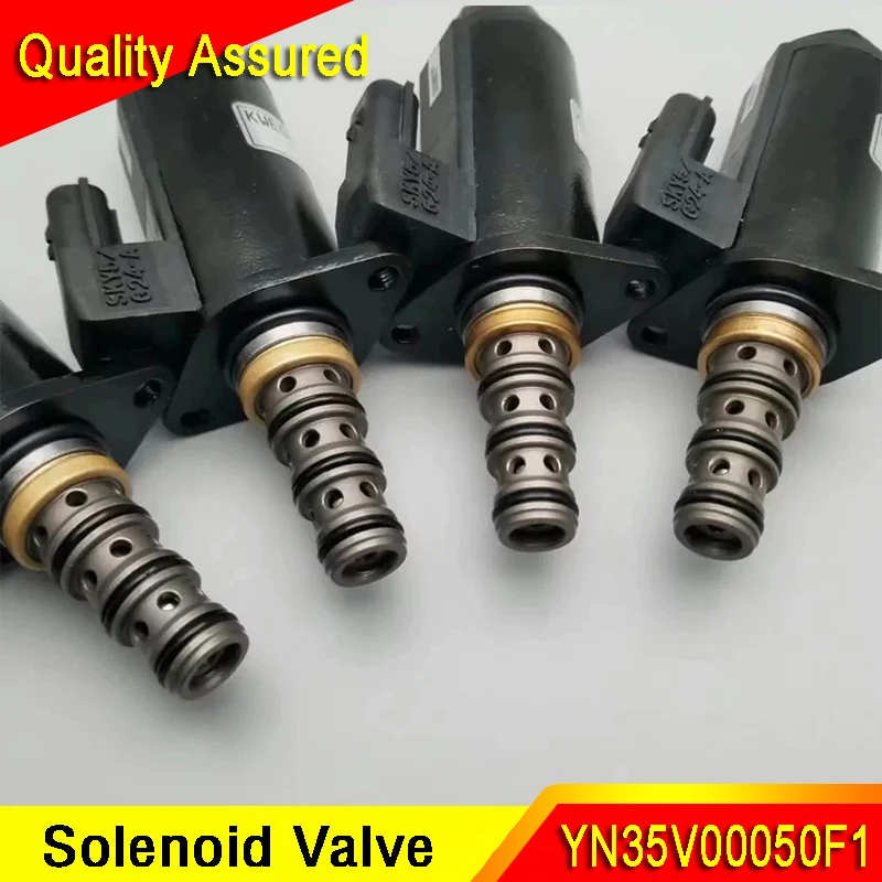 KWE5K-31/G24DB50 YN35V00050F1 Solenoid Valve For SK200-8 SK330-8 SK350-8 Excavator Parts