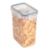Sealed Plastic Food Storage Box Cereal Candy Dried Jars With Lid Fridge StorageTank Containers Household Items Kitchen Organizer 6
