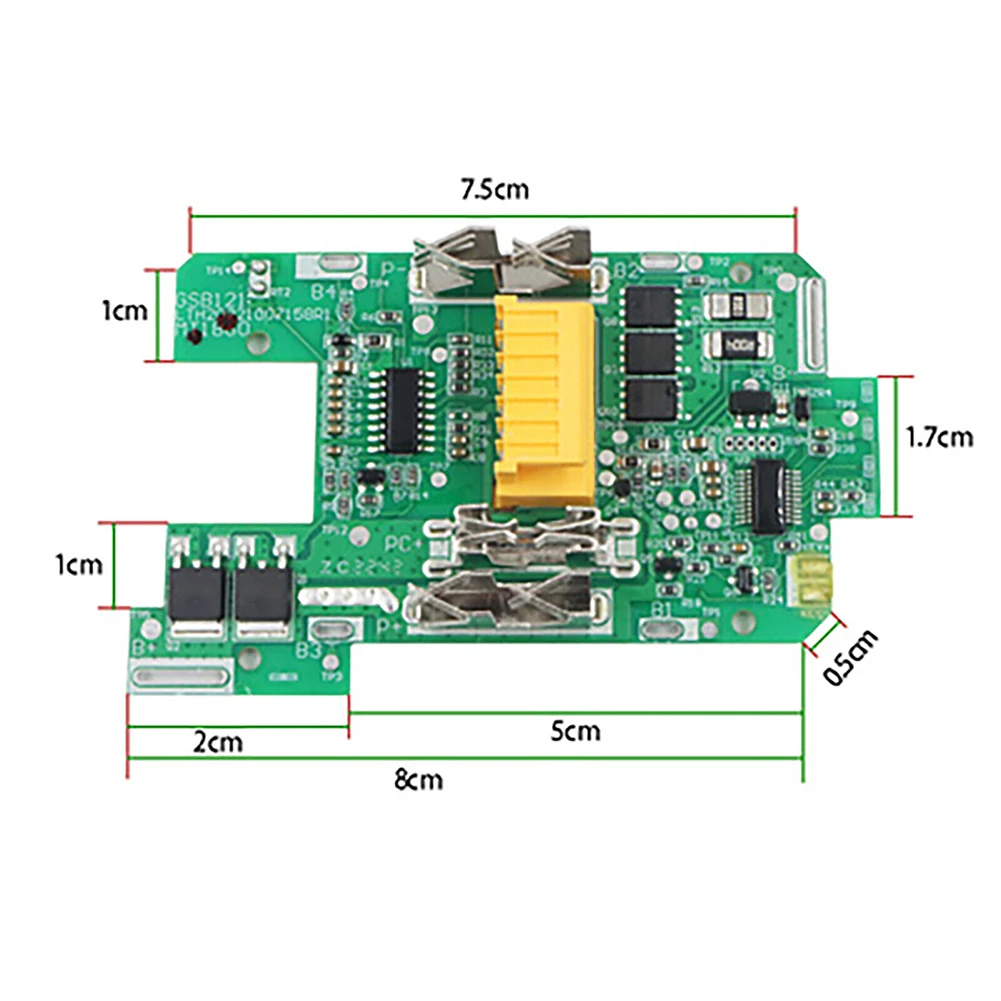 18V 9Ah Li-Ion Battery Case Shell Set With PCB Circuit-Board For Makit BL1830 BL1860 BL1890 Power Tool Accessories Replacement