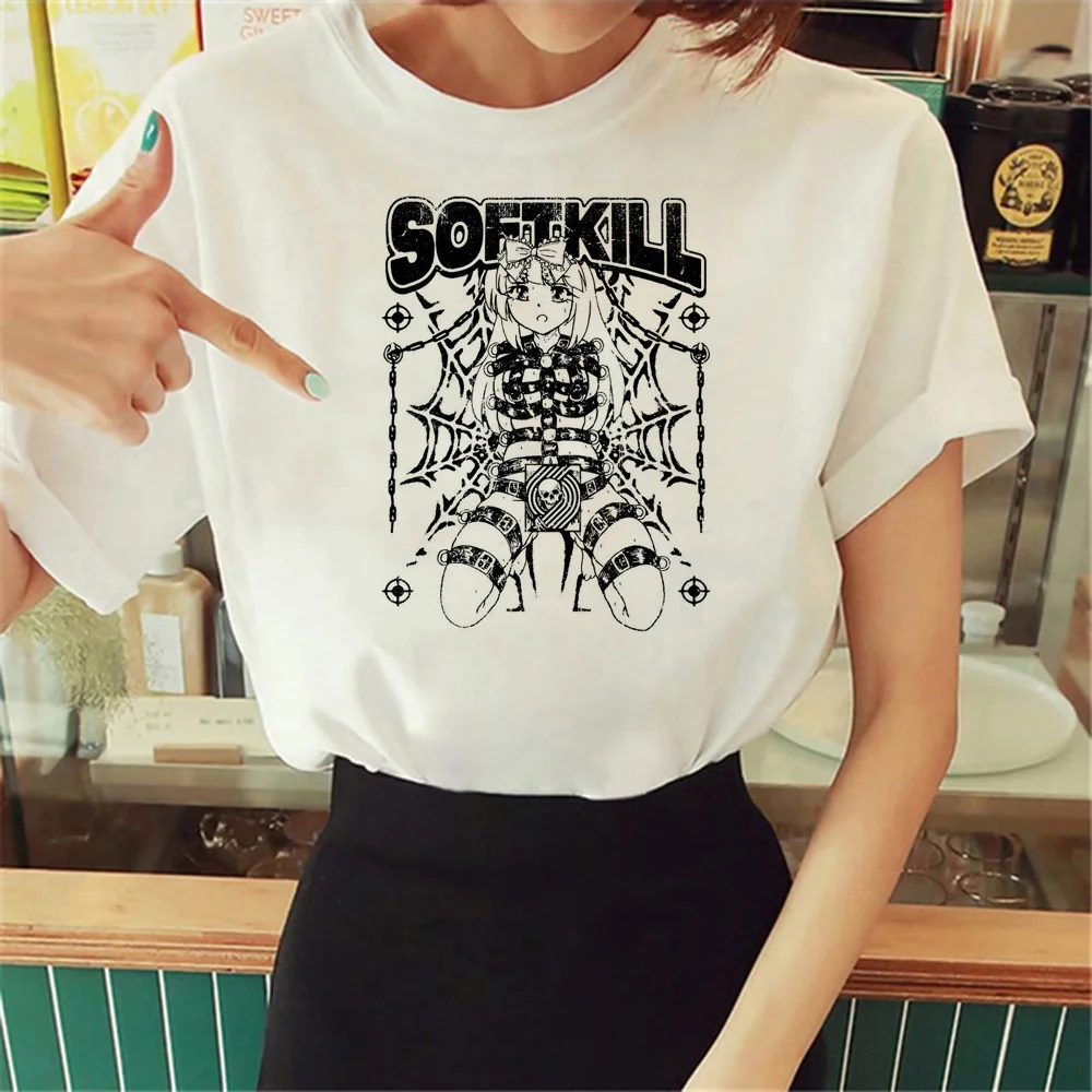 

Y2k Tops t shirt women designer Tee girl anime clothing