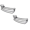 2Pcs Wall Hat Rack For Wall, Door And Closet, Metal Hat Organizers For Baseball Caps, Ball Cap Holder 5
