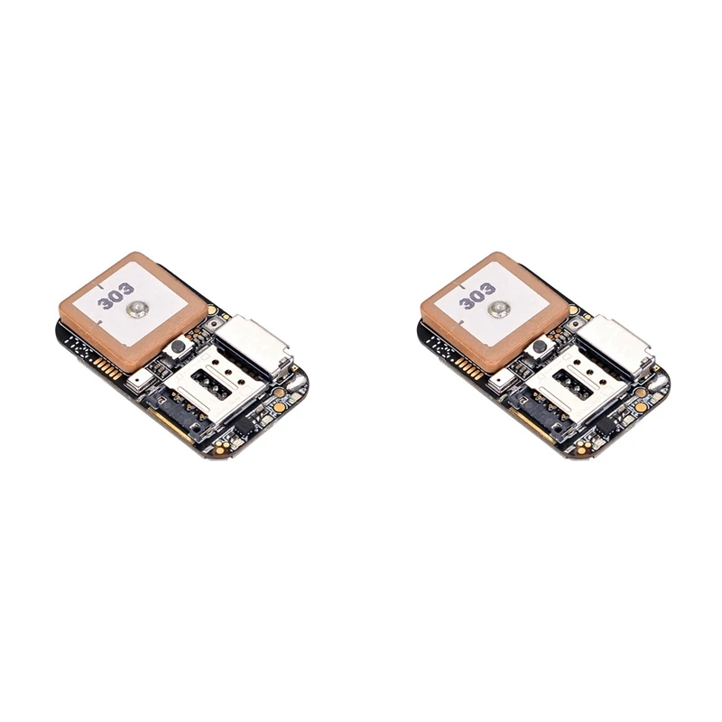 2X Mini GPS Tracker SOS Real-Time Call Voice Tracking Locator For Laptop Elderly People Real Time Tracking Device
