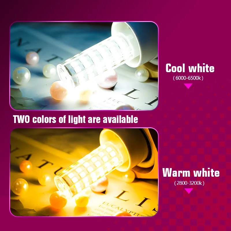 LED G4 G9 E14 Light Bulb 3W 5W 9W AC 220V Corn Lamp 360 Beam Angle Spotlight
