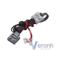 High-Tech Power Functions M L XL Servo Train Motor Battery Box IR Control Receiver Compatible All Brand MOC Building Bricks Toys 4