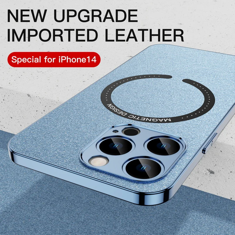 Iphone 14 Pro Max Leather Case Magsafe Iphone 11 Pro Max Case Magsafe