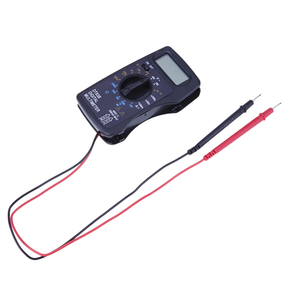Portable Digital Multimeter Ultra Thin Multifunctional Capacitance Meter High-precision Auto Range Temperature Measurement digital multimeter multimeter tester