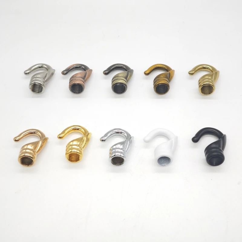 DIY Lighting Accessories 6pcs/lot Load-bearing hook opening hook lamp accessories dining crane bar pendant lamp M10 DIY accessories