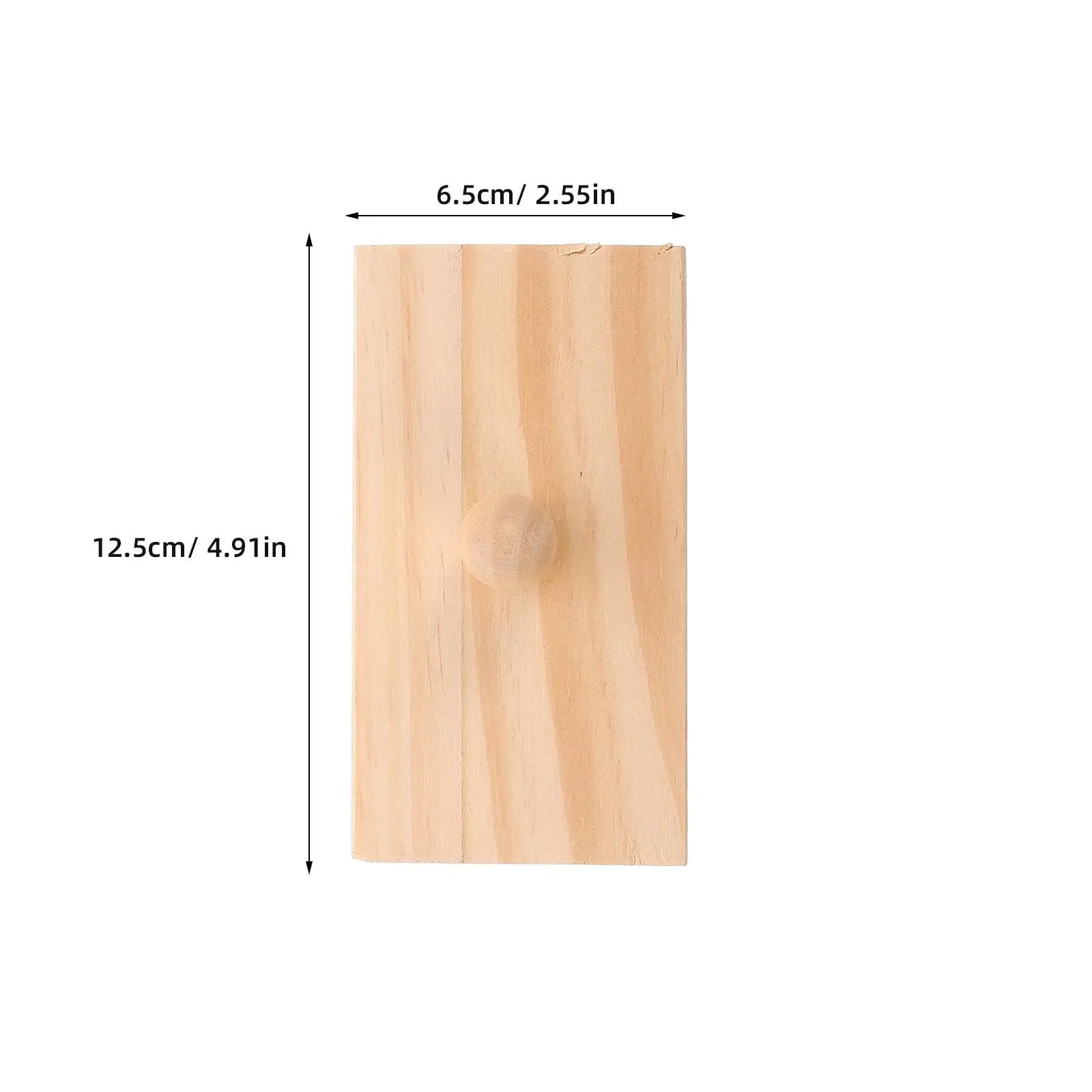 1 Pair Wooden Sand Block Instrument for Kids Percussion Musical Toys Ideal for Early Education Rhythm Training and Fun Playtime