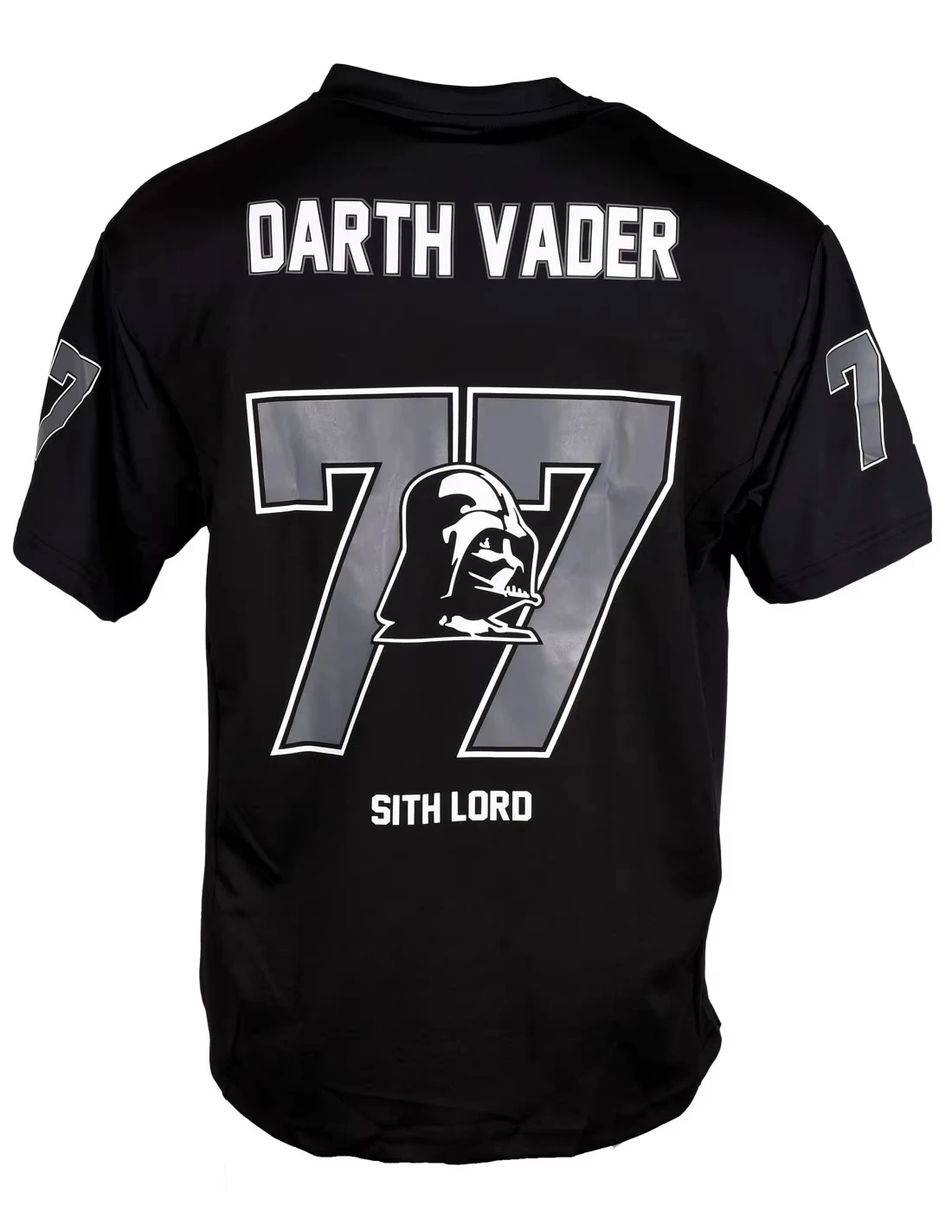 Star Wars Darth Vader Nr. 77 Sport-T-Shirt im Jersey-Stil mit 3D-Druck, atmungsaktivem, schnell trocknendem Sportdesign für Erwachsene/Kinder