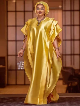 Chiamaka Satin Boubou Outfit