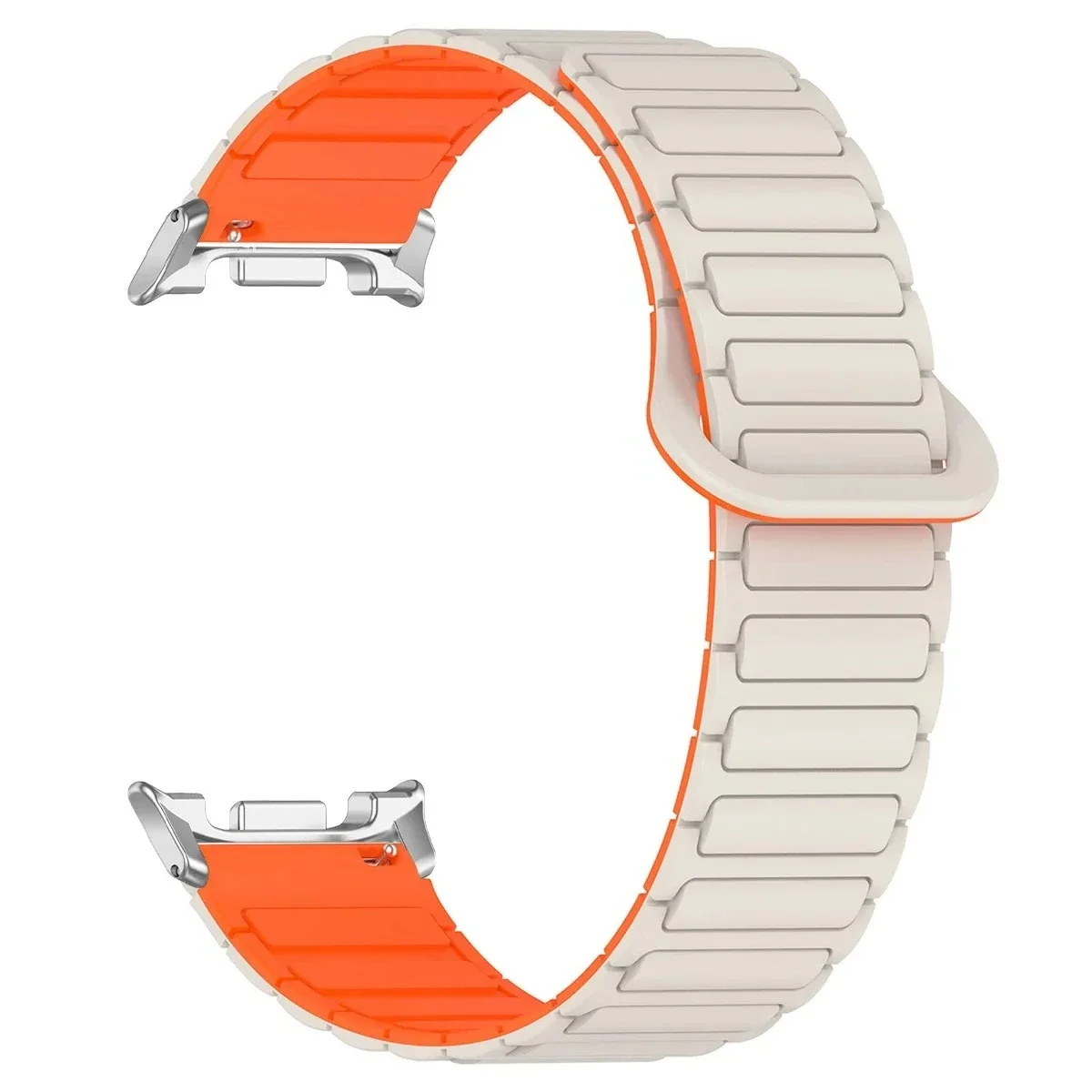 Magnetic Silicone Sports Watch Bracelet Strap