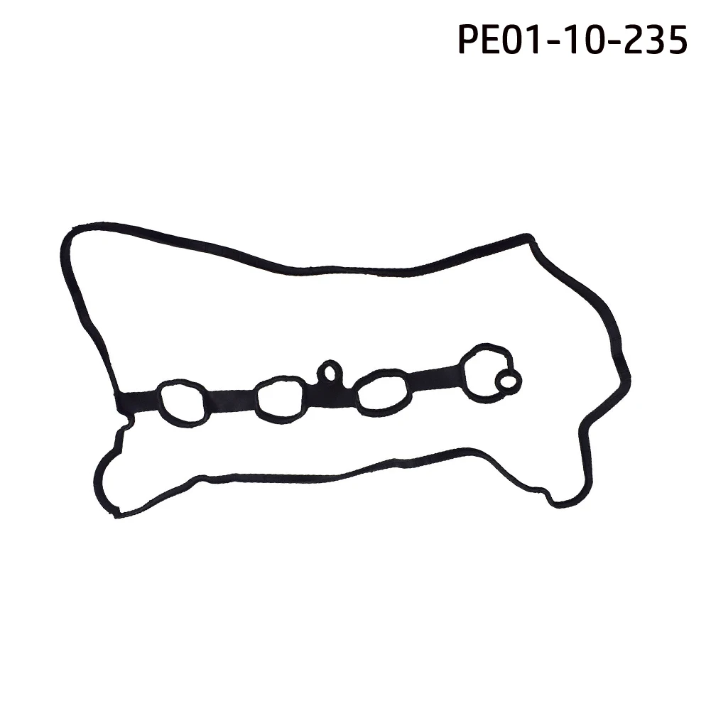 1pc Valve Cover Gasket Rubber-Black Engine Valve-Cover Gasket Washer-kit PE0110235 For Mazda 3 6 CX-3 CX-5 2012- PE01-10-235