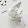 Simulated Hummingbird Swan Wall Hanging Decoration Hanging Plush Stuffed Doll Fabric Children's Room Decor Baby Pillow 1