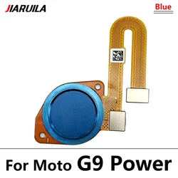 Home Side Power Button with Touch ID Fingerprint Sensor (G9 Power Blue)