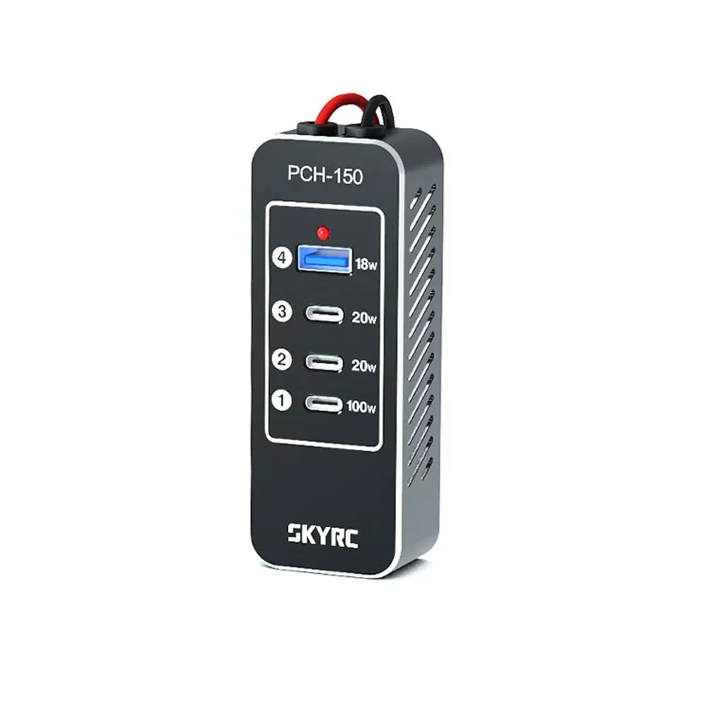 skyrc-pch-150-power-charging-hubt-si-adatta-al-caricatore-t1000-d200neo-con-un-massimo-di-100w-usb-pd-disponibile