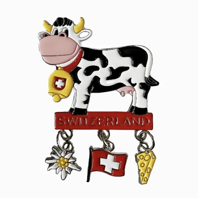 Europe Switzerland 3D Fridge Magnets Tourism Souvenir Refrigerator Magnets Sticker Collection Handicraft Decoration Articles 5