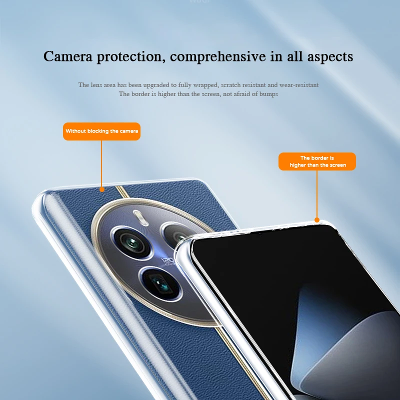 Crystal Clear Soft TPU Phone Case - Slim Silicone Back Cover