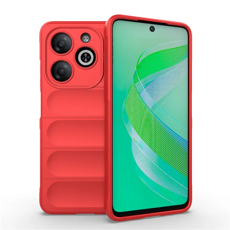 Shockproof Rubber Silicone Bumper Case - Durable Protective Cover, 6.6-inch