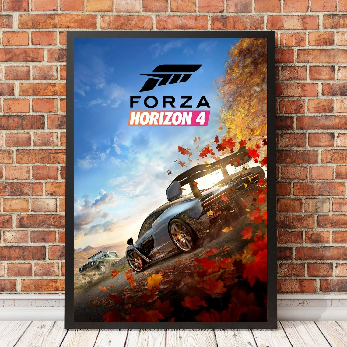 Forza Horizon 4 Game Poster Canvas Art Print Decorazione Della Casa Pittura Murale (Senza Cornice)