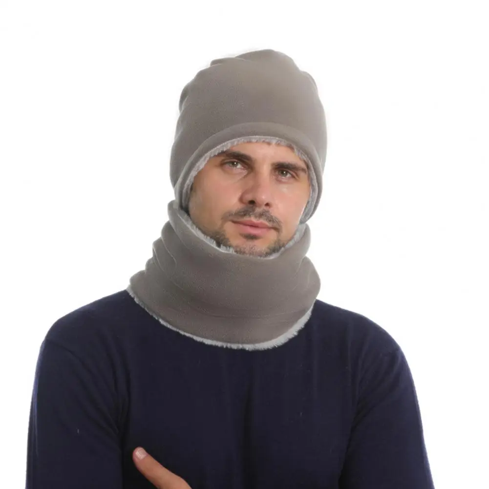 

Warm Bib Hat Washable Cotton Comfortable Outdoor Winter Dual Purpose Bib Hat Outdoor Supplies Cycling Bib Hat Men Hat Scarf