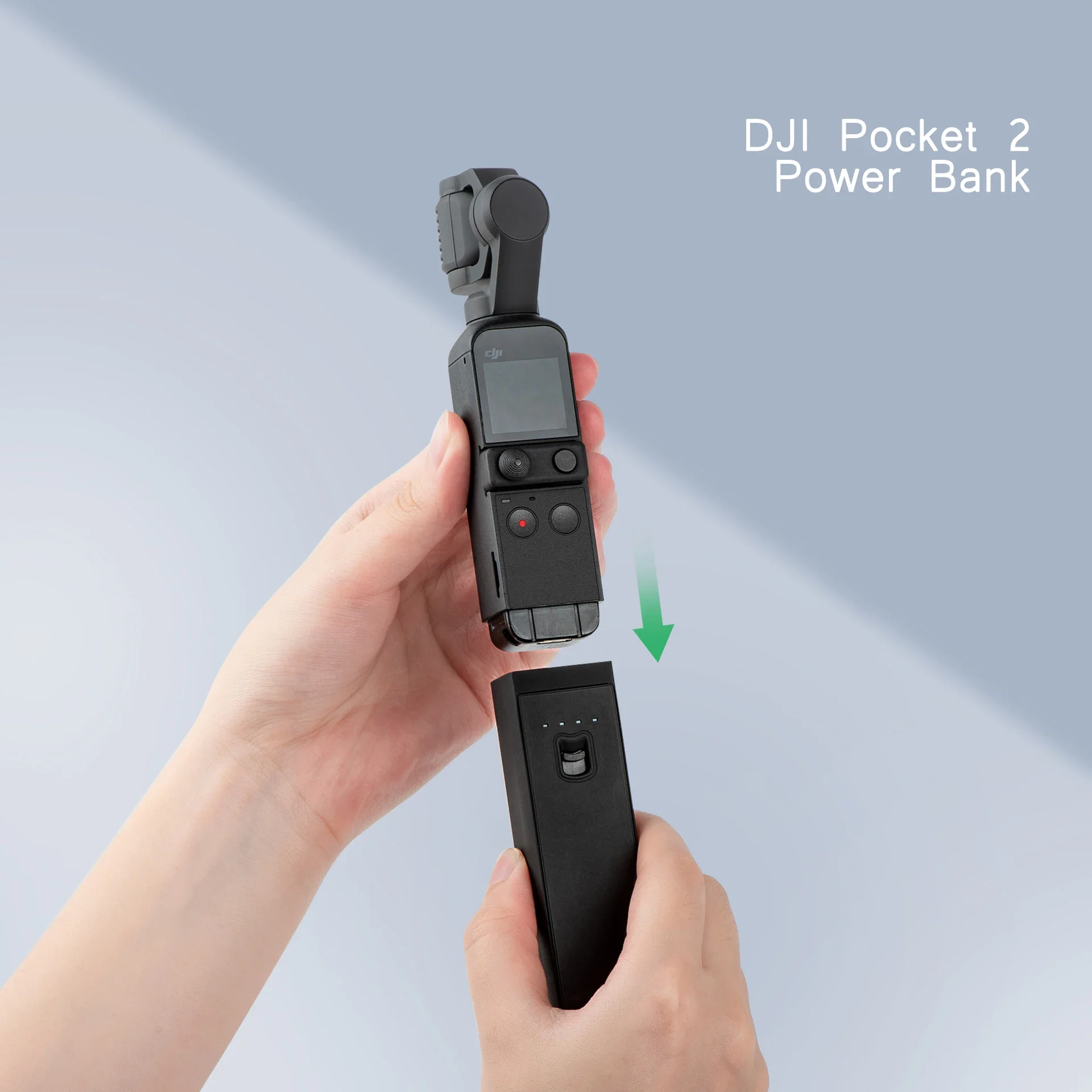 For DJI Osmo Pocket 2 Power Bank 3200mAh Mobile Portable Fast Charging Charger For DJI Pocket 3 Camera Handheld Charger 1073778 battery charger hub