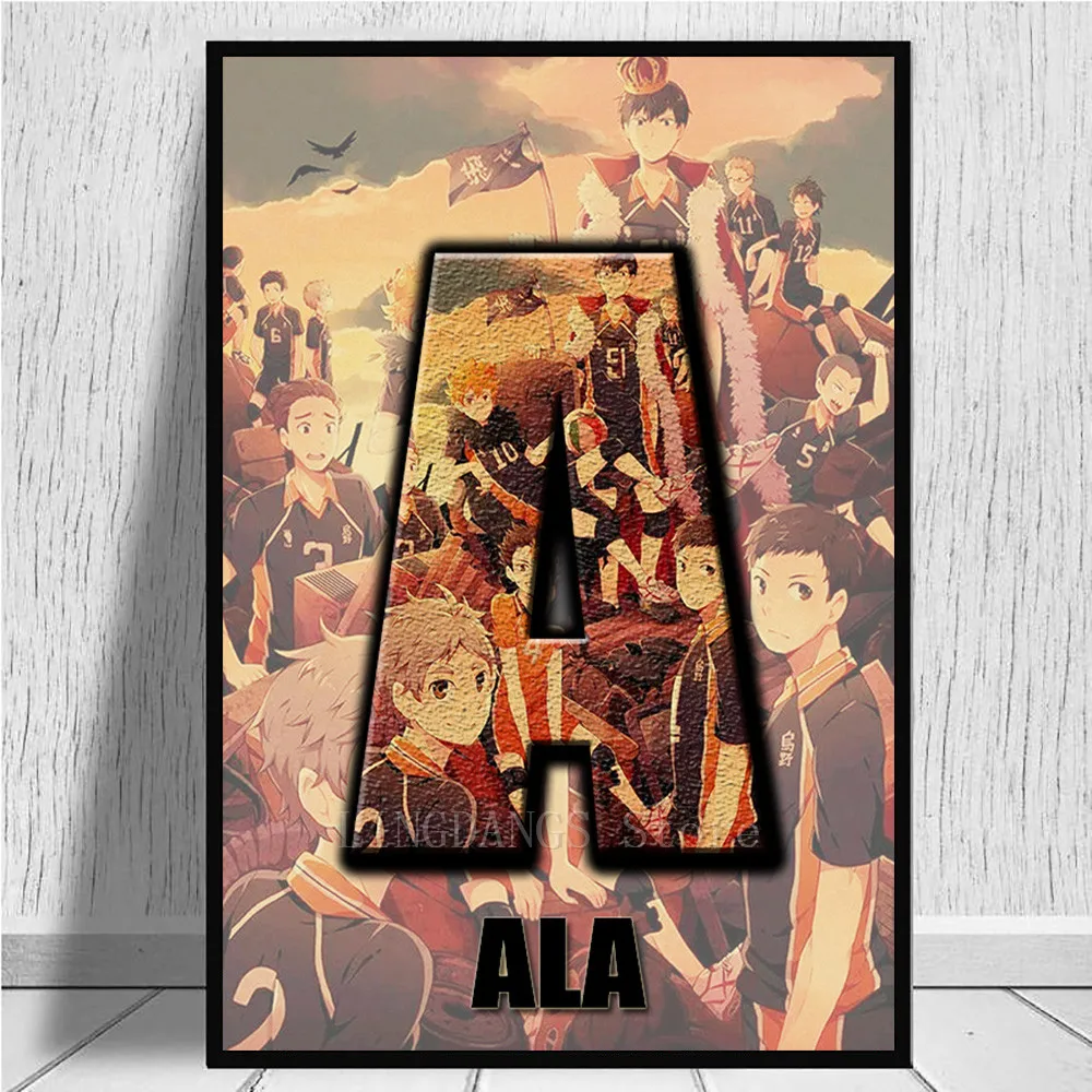 5D DIY Custom Photo Diamond Painting Custom Name Japanese Anime Haikyuu