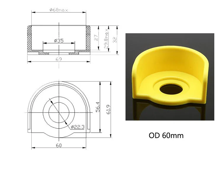 parada de emergência capa protetora