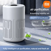 Xiaomi Mini Desktop Air Purifier HEPA Filter With Negative Ion Technology Eliminates Formaldehyde Odors Smoke And Dust Particles