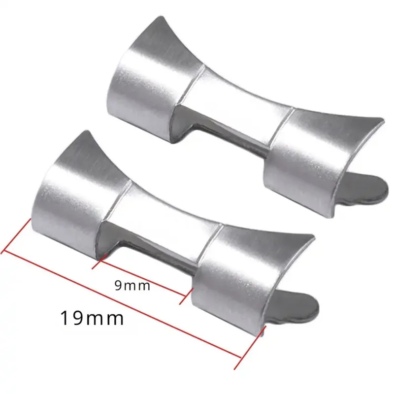 Curved Flat End Stainless Steel Metal Link Adapter