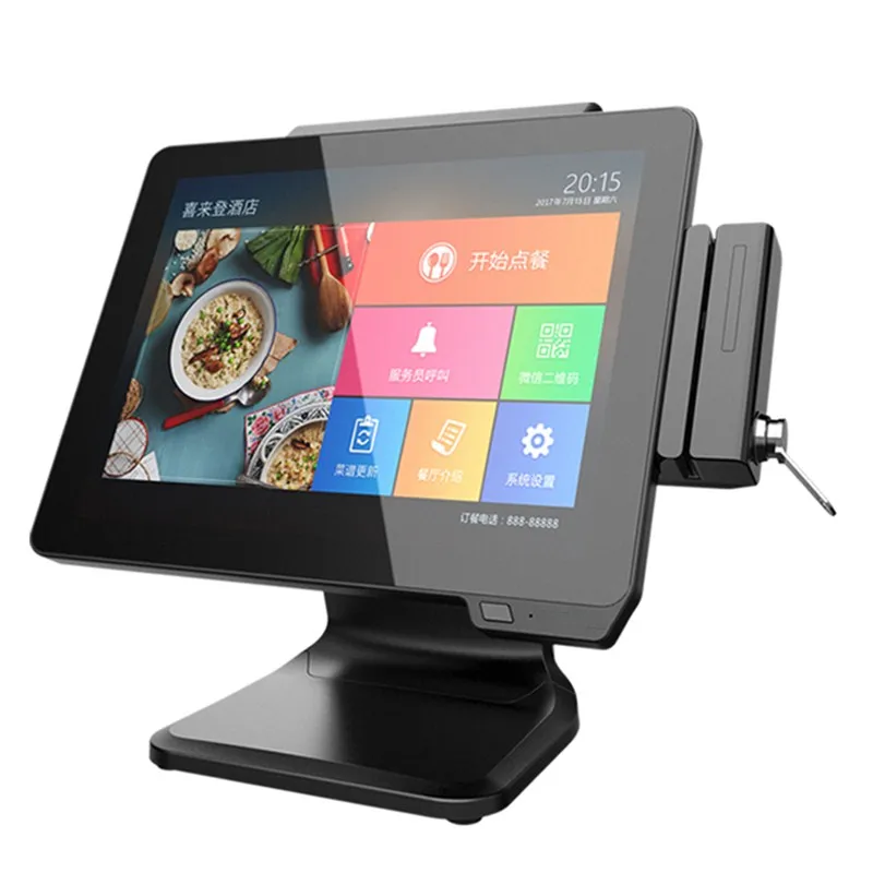 

mini pc Touch the cash register fruit store maternal clothing 15inch capacitive touch screen point pos sale system tablet