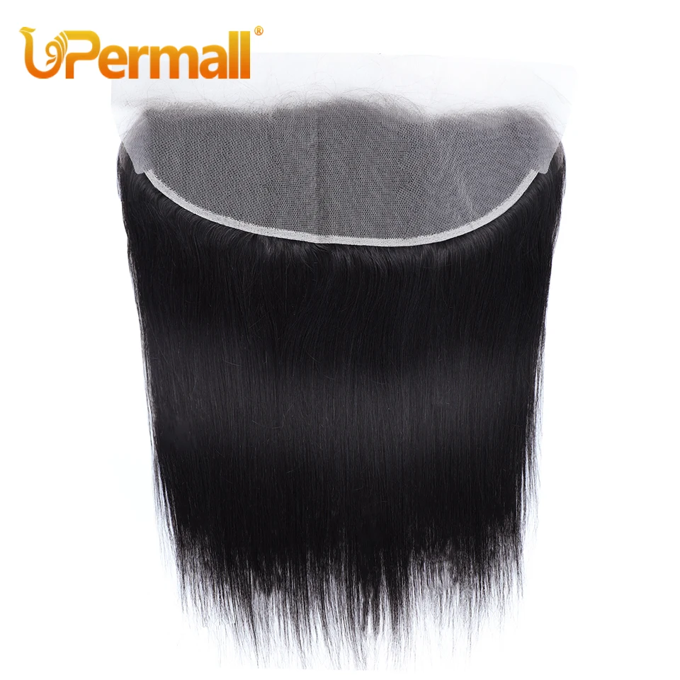 Human Hair Lace Closure Frontal Straight Body Wave 4x4 13x4