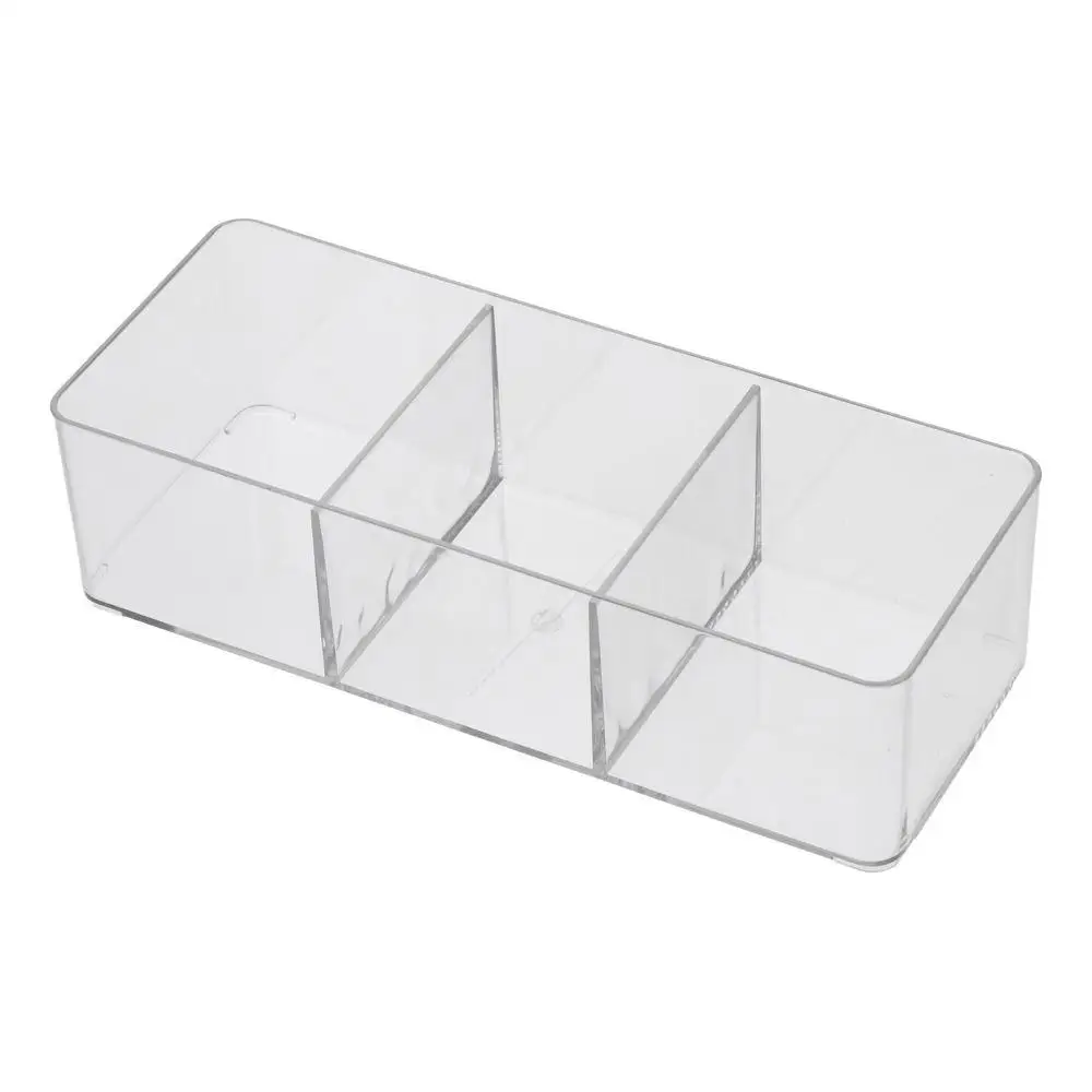 Acrylic Tea Bag Organizer Sinewy 22*8.5*5.5 CM Transparent Kitchen Pantry Cabinet Sort and Organize Storage Shelves Cabinet