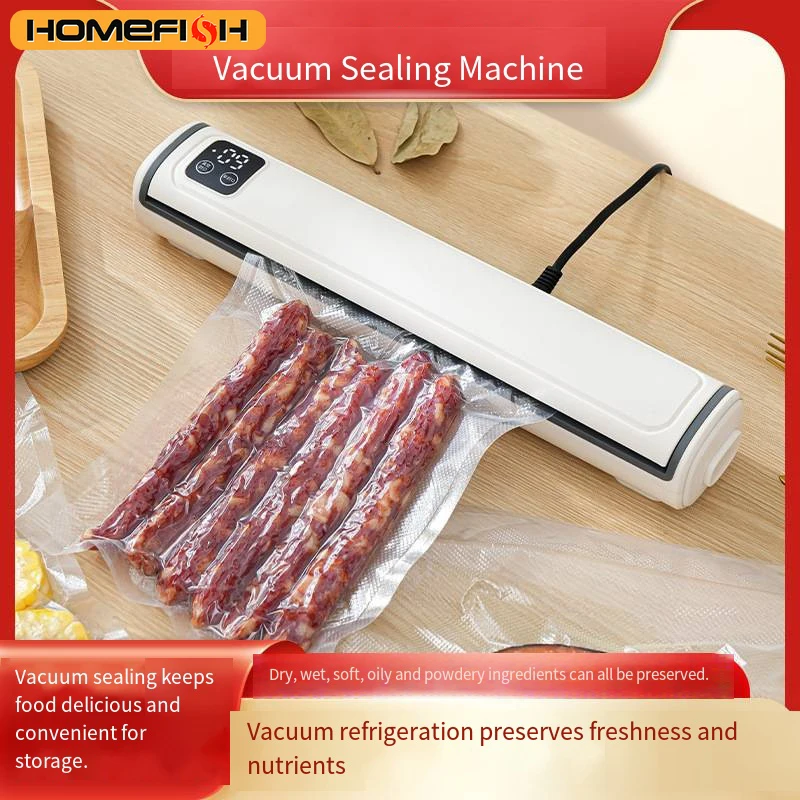 Portable Vacuum Packaging Machine Food Sealing Vacuum Sealer With Vacuum bags Dry/Wet Food Fresh Packaging Machine 1