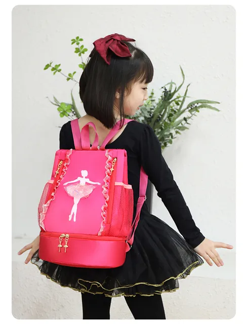 Gym Bag Fitness Goods Large Weekend Dance Sack Girl Children's