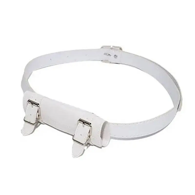 

Leather Belt Holster Cosplay PU Leather Belt Frog Soft Holder Belt For Renaissance Costumes Lightweight Pouch For Play Knights