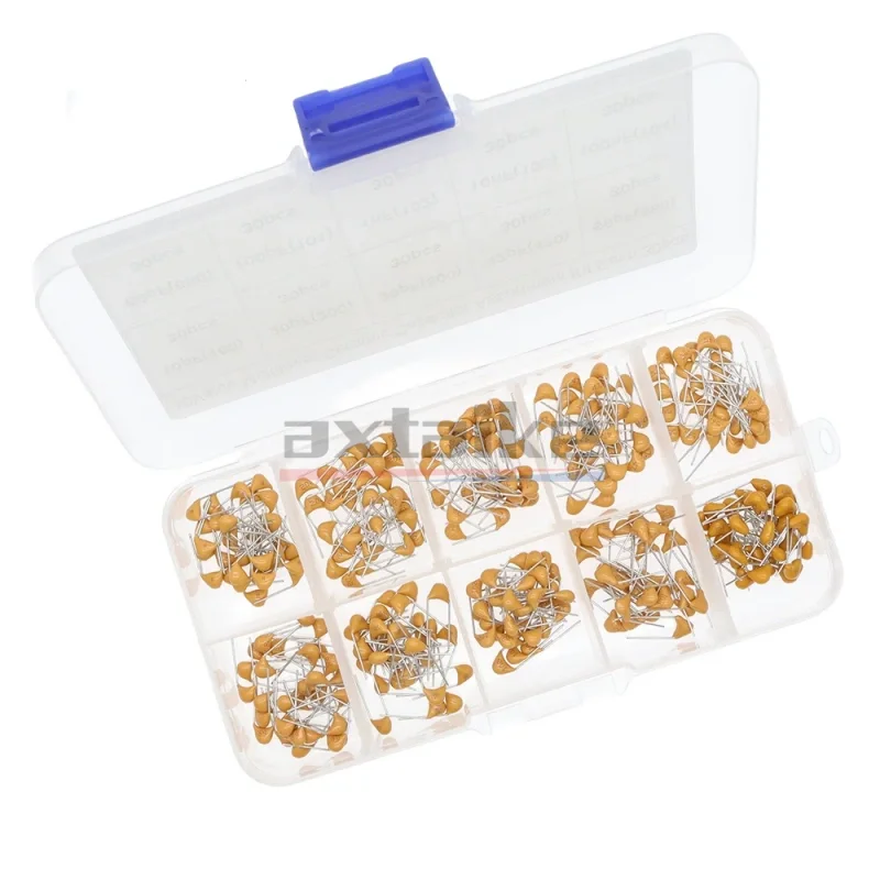 Monolithic Ceramic Capacitor Kits 10pF-10uF 50V 106 105 474 104 103 102 101 33 47 56 68 PF 10NF 100NF MLCC 180/300/480/500PCS ceramic capacitor,multilayer capacitor