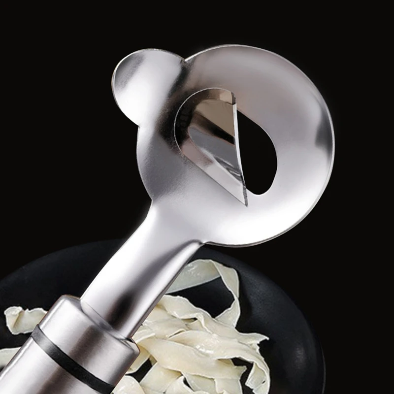Stainless Steel Noodles Dough Household Cutter Manual Wide Mouth Sliced Noodle Knife Cooking Tools Kitchen Function Home Gadget