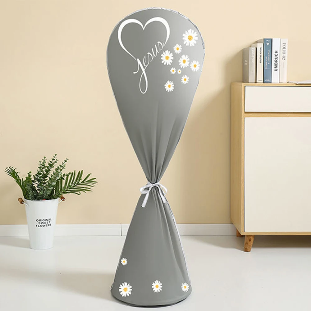 Electric Fan Dust Cover Household Floor Fan Covers Waterproof Dustproof Washable Standing Fans Protecter