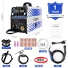 250Amp 6-in-1 Welder Gas/Gasless Flux Core MIG/Stick/Lift TIG/Spot Welding 120V/240V Aluminum Multi Process Welding Kit with 6
