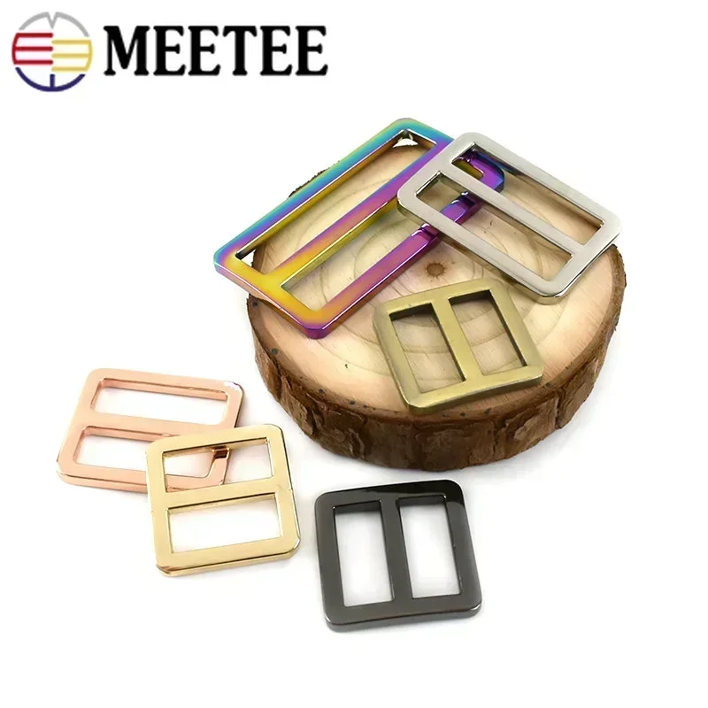 5/10pcs 16-50mm Bags Strap Buckles Metal Slider Tri Glide Adjust Belt Buckle Webbing Shoes Clothes Leather Part Accessories bag buckle metal bag buckle metal buckle metal webbing slider metal strap slider belt buckle