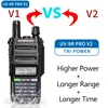Baofeng UV 9R Pro V2 IP68 Waterproof Walkie Talkie Tri-Power Type-C Charger Dual Band Transceiver Ham Two Way Radio Marine Radio 2