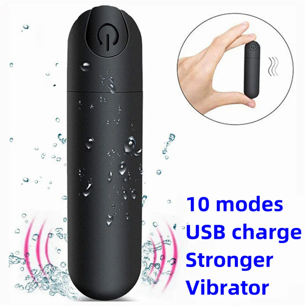 Wand Massager Jumping Egg Bullet Vibrator G-spot Nipple Clitoris Stimulator Adult Sex Toys For Women Dildo Masturbator