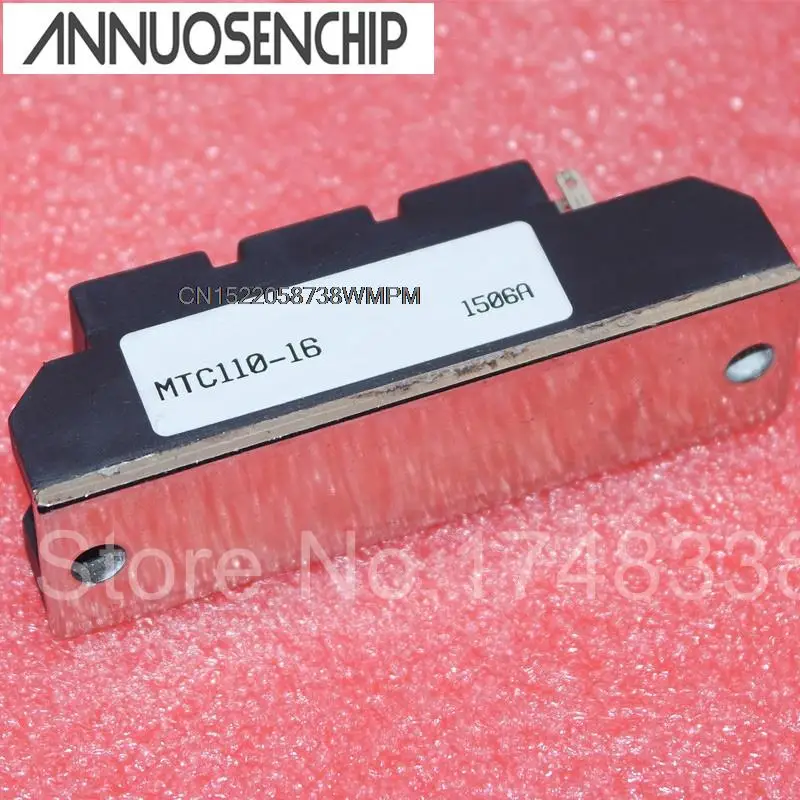 1PCS New and Ordinary thyristor SCR module MTC 110-16 12 110A 400-1600V NEW ORIGINAL MTC110-16 MTC110-12 MTC180-18 MTC55A-2000V