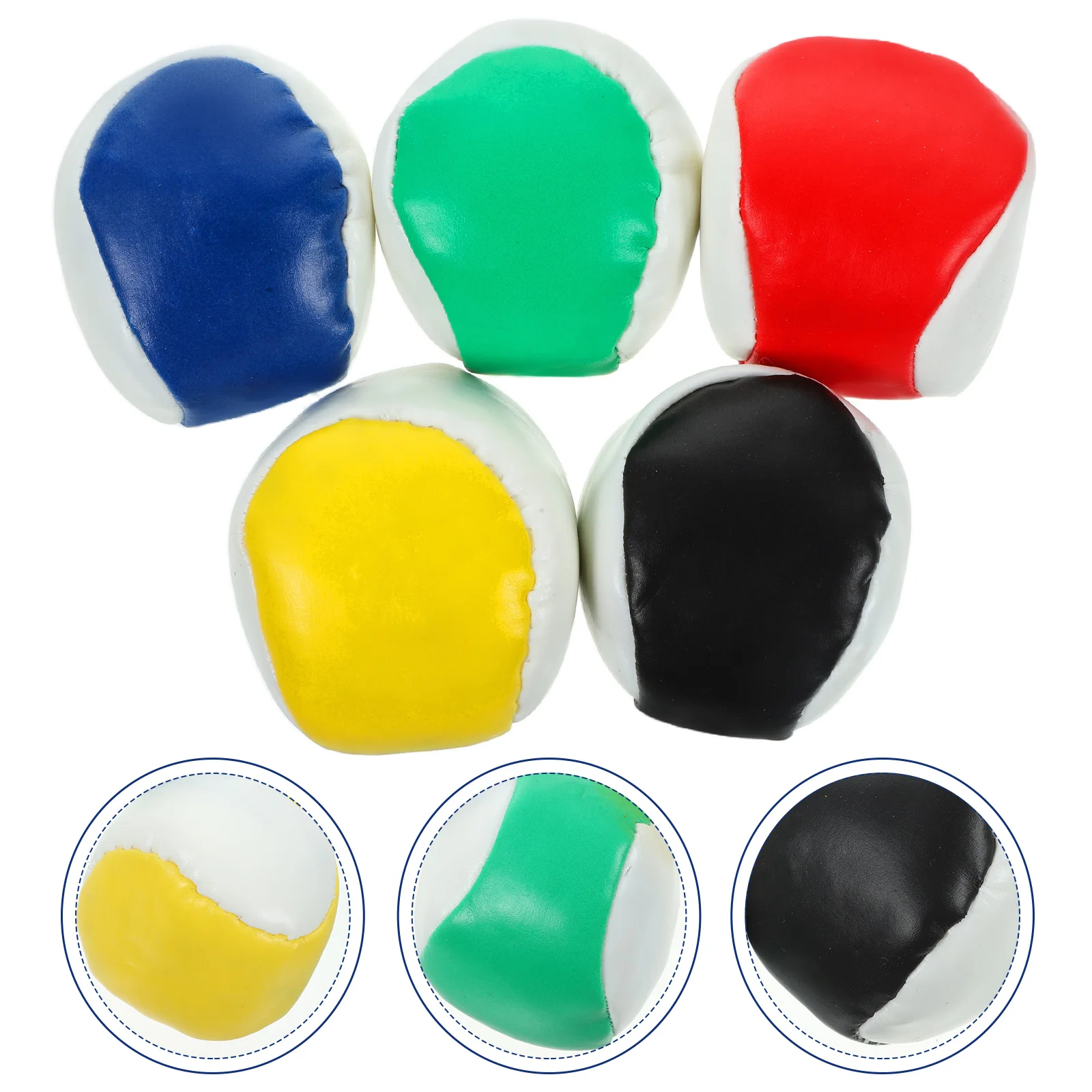 

5 Pcs Children's Beanbag Toy Kids Tossing Beanbags Kids Outdoor Playset Small Size Sandbags Game Supplies