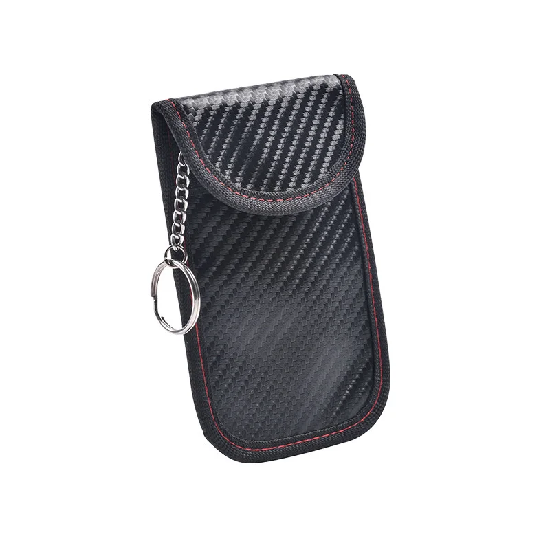 Étui Faraday Pour Clé De Voiture - Blindage Anti-vol Et Bloqueur RFID -  Pochette En Cuir PU Avec Protection Radio Et Cage De Confidentialité - Pack  De