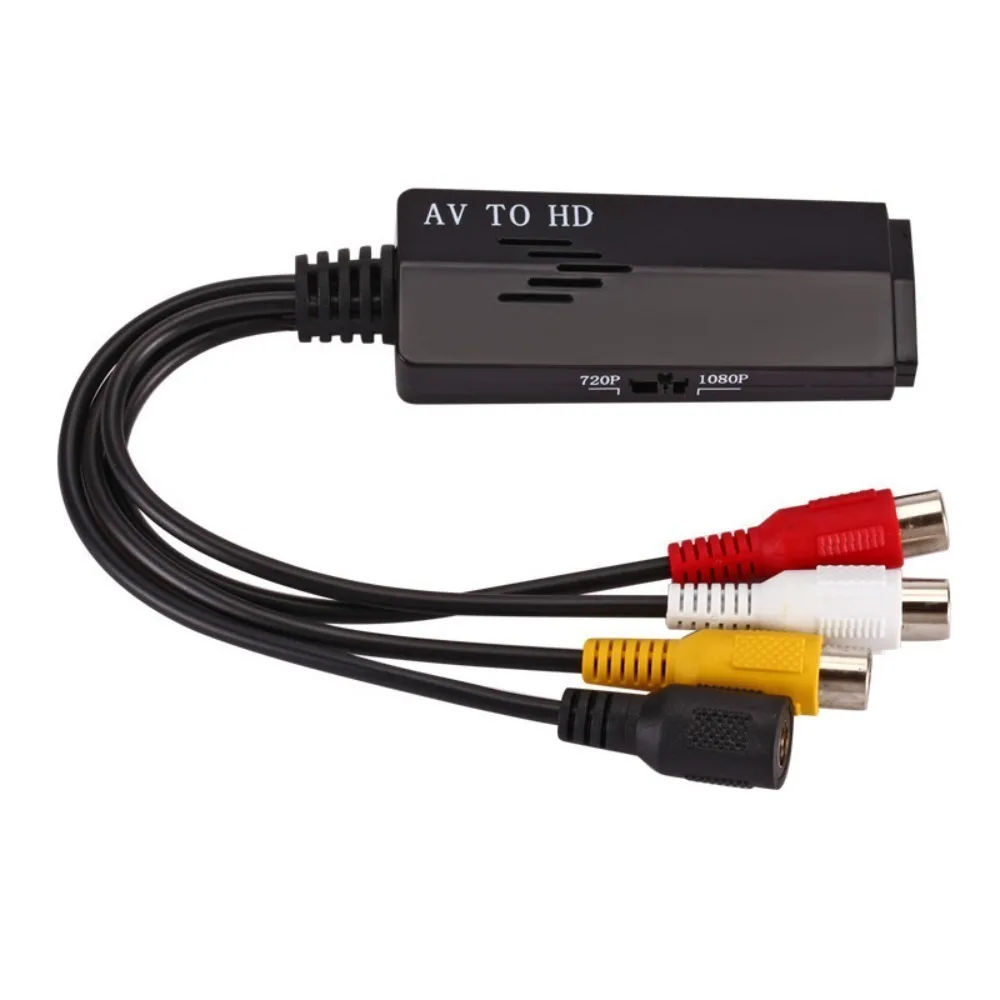 

Преобразователь RCA-HDMI AV-HDMI, видеоадаптер, длинная/короткая линия, нет необходимости в драйвере высокого разрешения для DVD/камеры/HD-дисплея