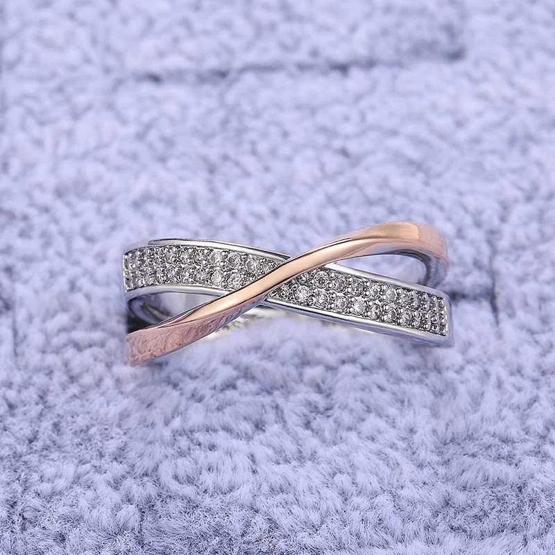 Shimmering Zircon Engagement Ring 14k Gold Plated for Weddings Parties and Everyday Wear Finger Ring