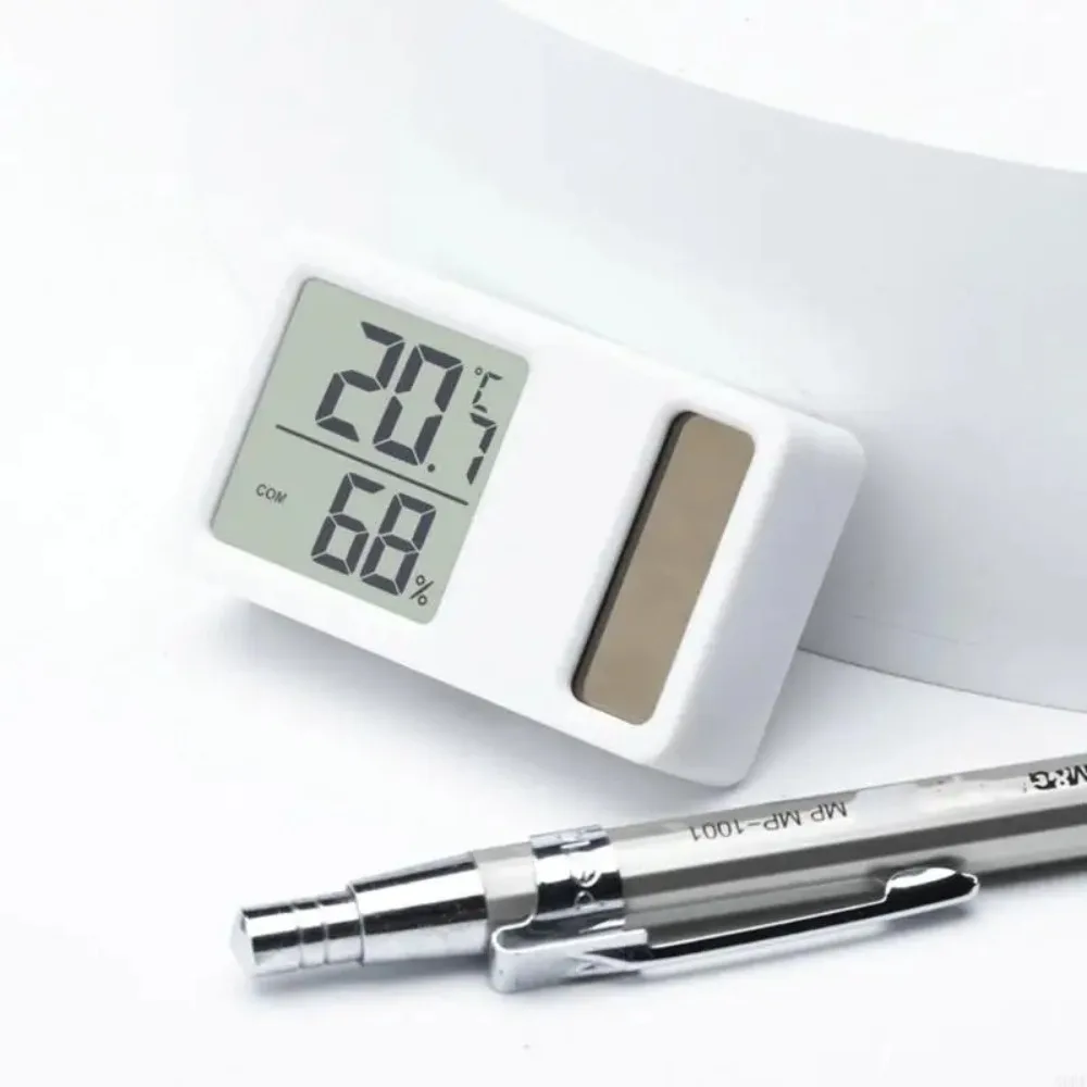 69HF Solar Powered Thermometers High Accuracy Mini Hygrometer Professional Measurement Meter Gauge Temperature Humidity Meter