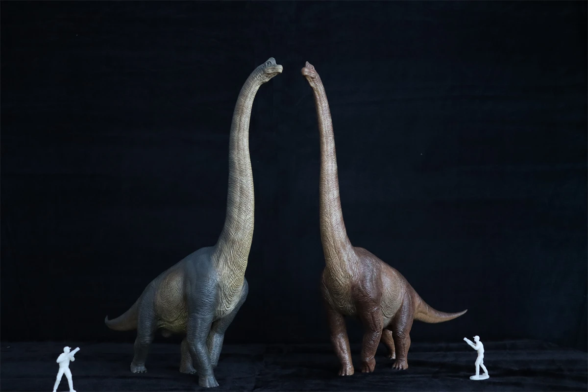 Nanmu Studio Walking Brachiosaurus Watchmen Full-length Portrait Dinosaur Model Sauropsida Animal Figure Decor Adult Kid Toy corpse bride costume